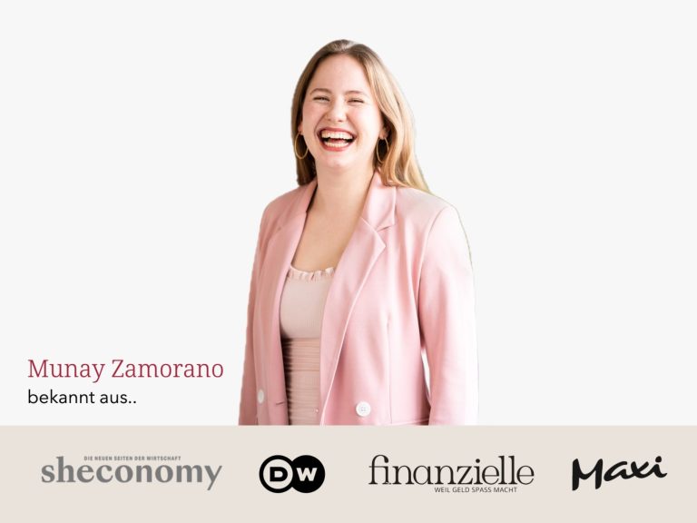 Munay Zamorano ist bekannt aus: Sheconomy, Deutsche Welle, Finanzielle, Maxi.